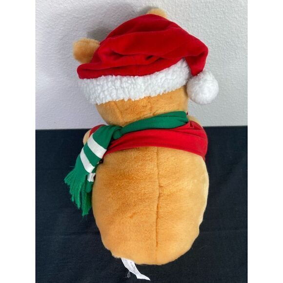 Disney Winnie the Pooh‎ Plush 19" Christmas Holiday Edition Stuffed Animal Toy - Picture 9 of 11